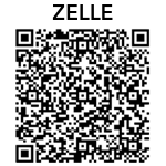 Zelle QR code linking you to the Bal Harbour Police Legacy Foundation's Zelle