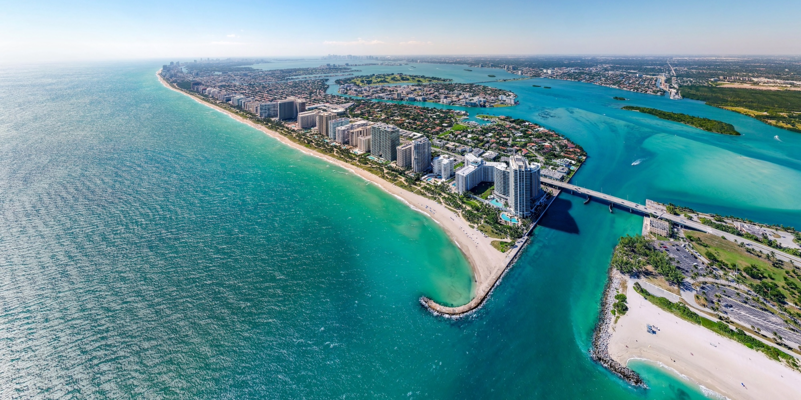 Aerial view of Bal Harbour Village